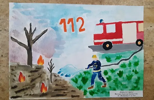 Русенската пожарна гостува в библиотеката с изложбата 
