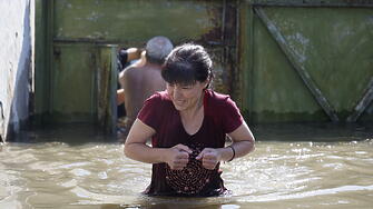 Херсон - Наводнения след взрива на ВЕЦ