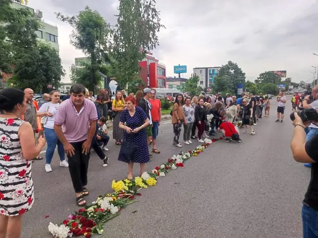 12 бели гълъба и 112 балона в памет на Валя, която загина на пешеходна пътека