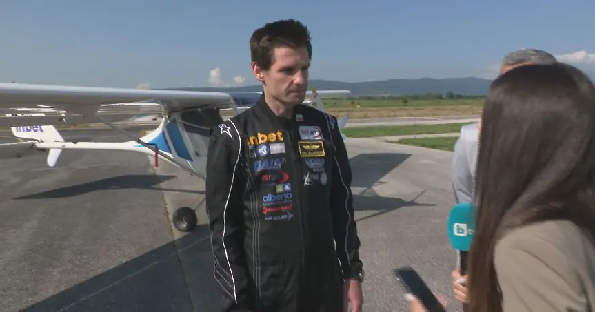 Български пилот подобри световен рекорд