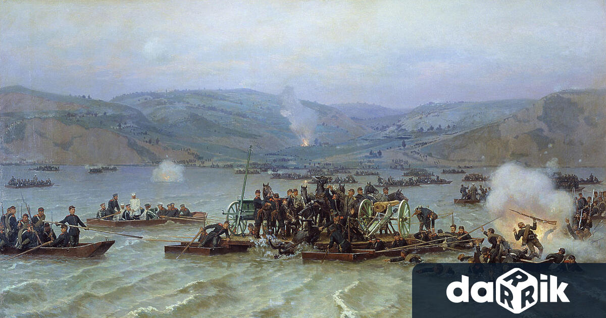 Битката при Свищове десант на действащата руска армия през река