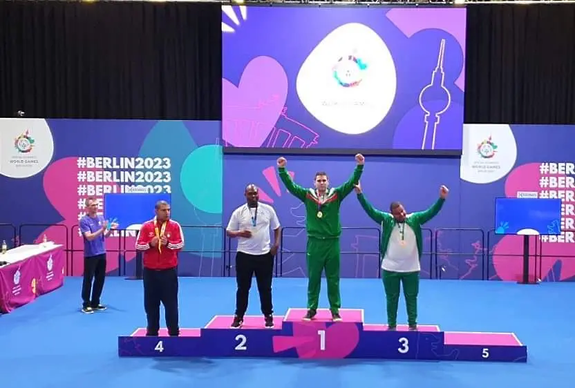 Костадин Велков от Смолян спечели три златни и един бронзов медал на Световните летни игри на Спешъл Олимпикс
