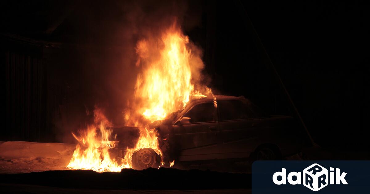Автомобил с газова уредба се самозапали на прохода Траянови врата