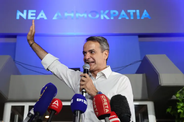 Партията на Мицотакис спечели убедителна победа на изборите за втори 4-годишен мандат