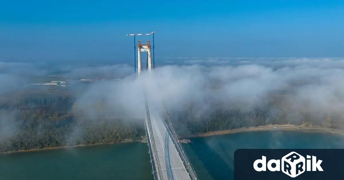 Откриването на моста Браила над река Дунав в Румъния е