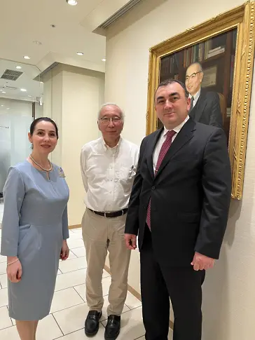 Ректорът на МУ - Плевен проф. Димитров беше на работно посещение в Япония