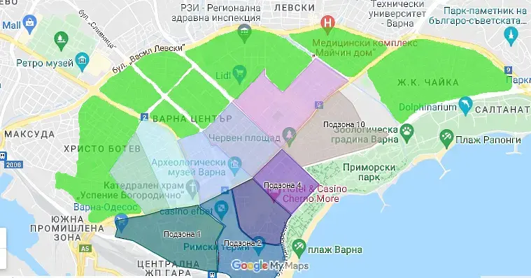 Квартал „Чайка” първи ще стане „зелена зона”