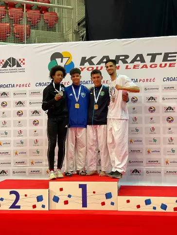  Божидар Сотиров от КК Шурикен триумфира на Световната младежка лига в Хърватия