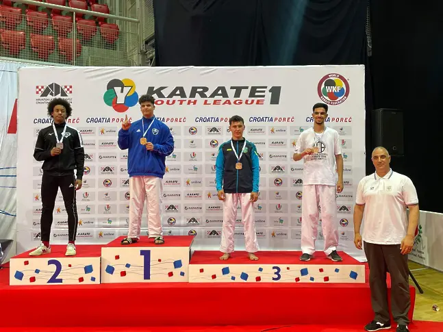  Божидар Сотиров от КК Шурикен триумфира на Световната младежка лига в Хърватия