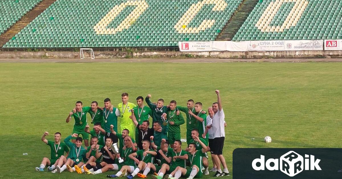 Пирин Благоевград стана държавен шампион от футболното първенство за юноши