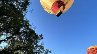 Повече от 100 видинчани полетяха с балон над река Дунав и града