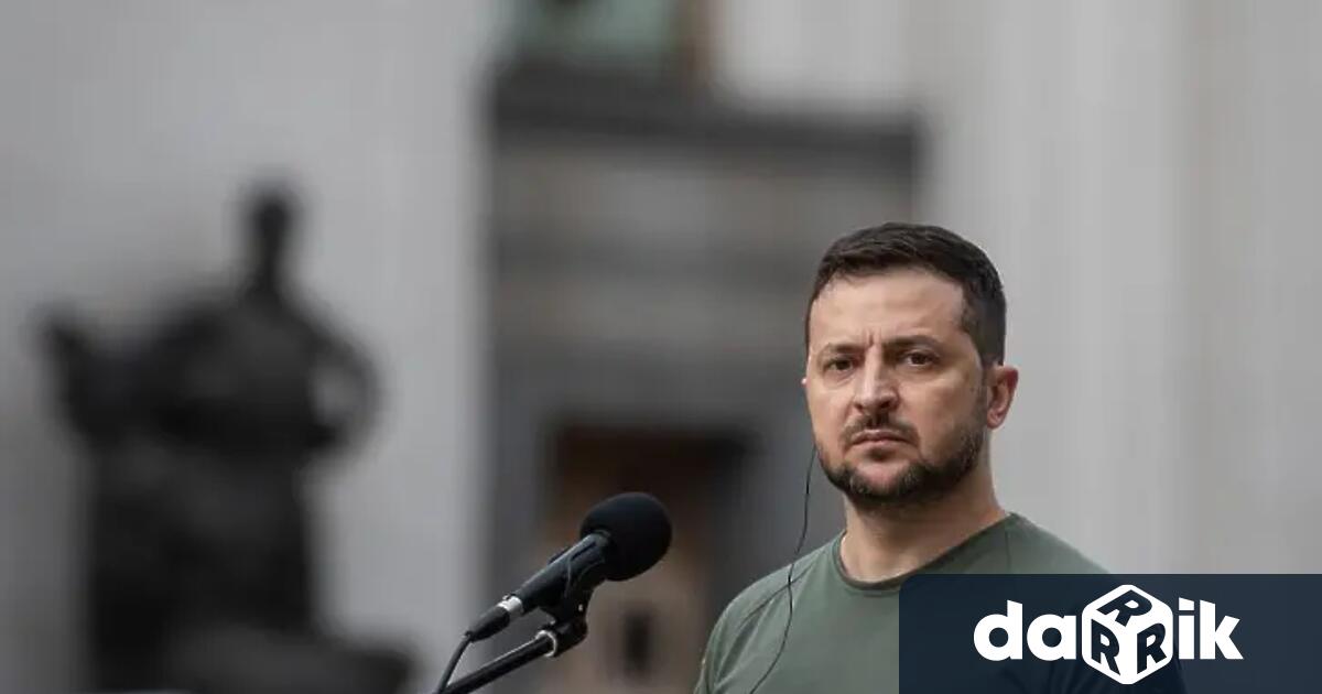 Според непотвърдена информация визитата на украинския президент Володимир Зеленски е