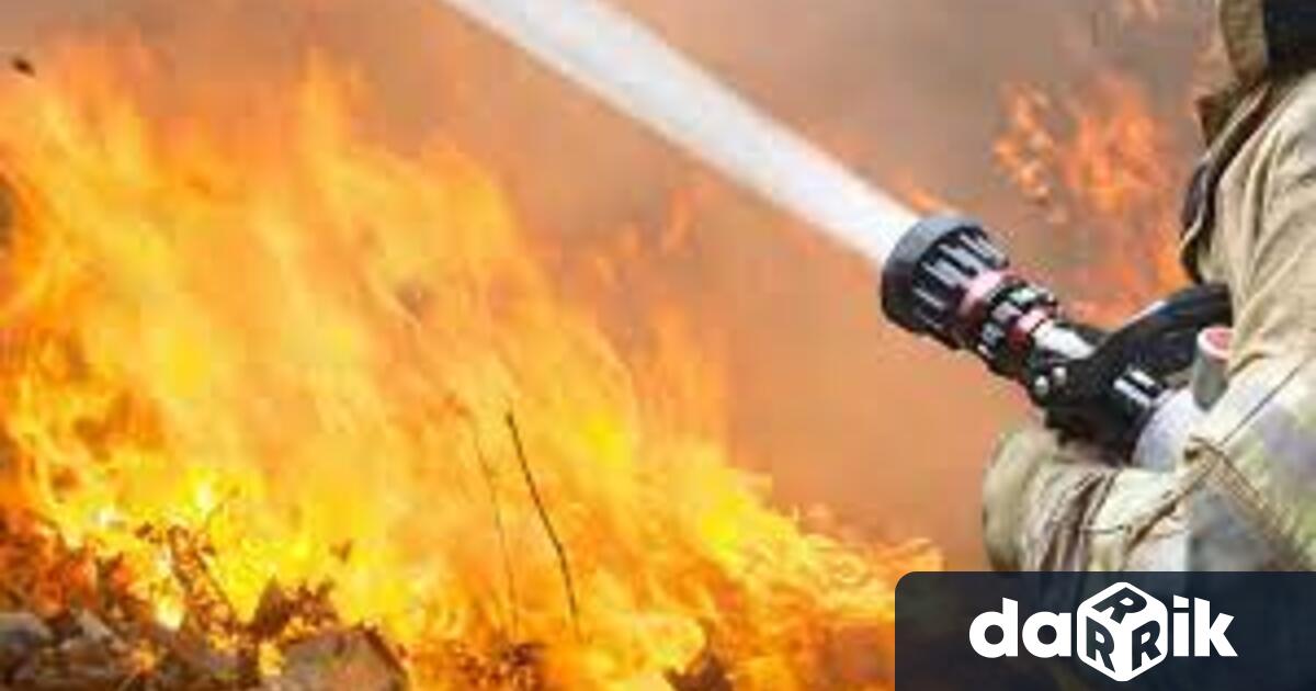 Пожарникари от РСПБЗН-Сливан са спасили 400 декара с пшеница при