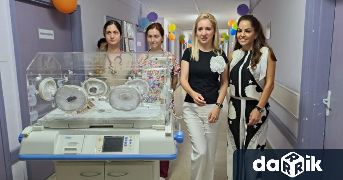 МБАЛ Добрич се сдоби със специализирана апаратура Инкубатор за новородени Isolette