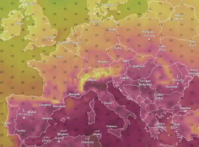 Новото нормално: Екстремни жеги, 50 градуса в Европа, САЩ и Китай