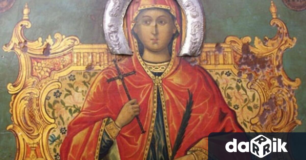 Българската православна църква почита днес празника наСвета великомъченица Марина. Тя