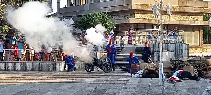 Състоя се военно-историческа възстановка „Защитата на Каварна – подвиг и мъжество”