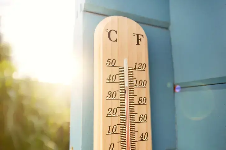 Температурата в Ямбол достигна 39 градуса на сянка, в Ловеч - 39,9