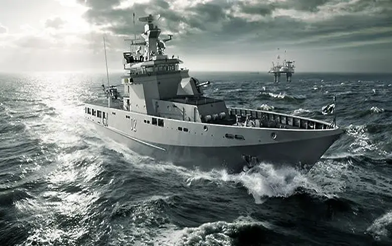 Спускат на вода първия нов модулен патрулен кораб на ВМС
