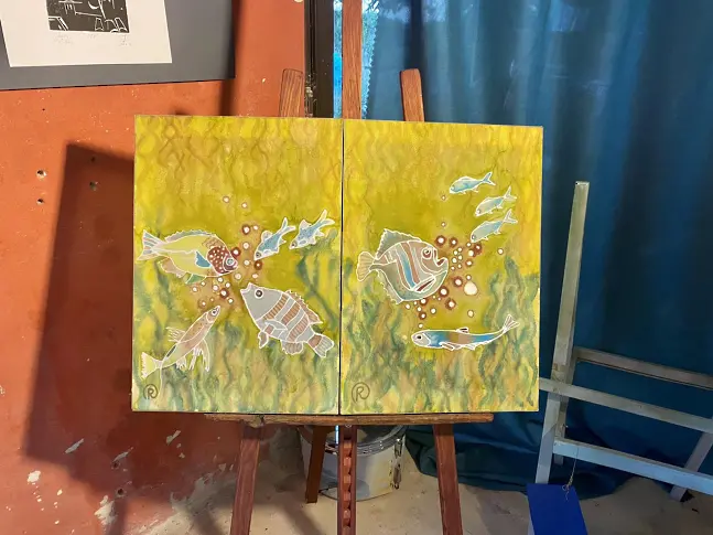 "Медвен през погледа на любителите художници" - преживяване за душата