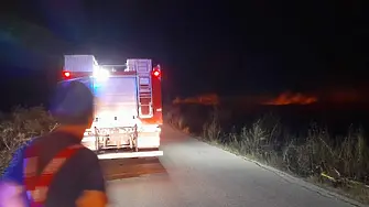 Пожарът, обхванал 3000 дка в Пазарджишко, се разпали отново
