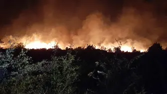 Локализиран е пожарът, обхванал 3000 дка земя в Пазарджишко