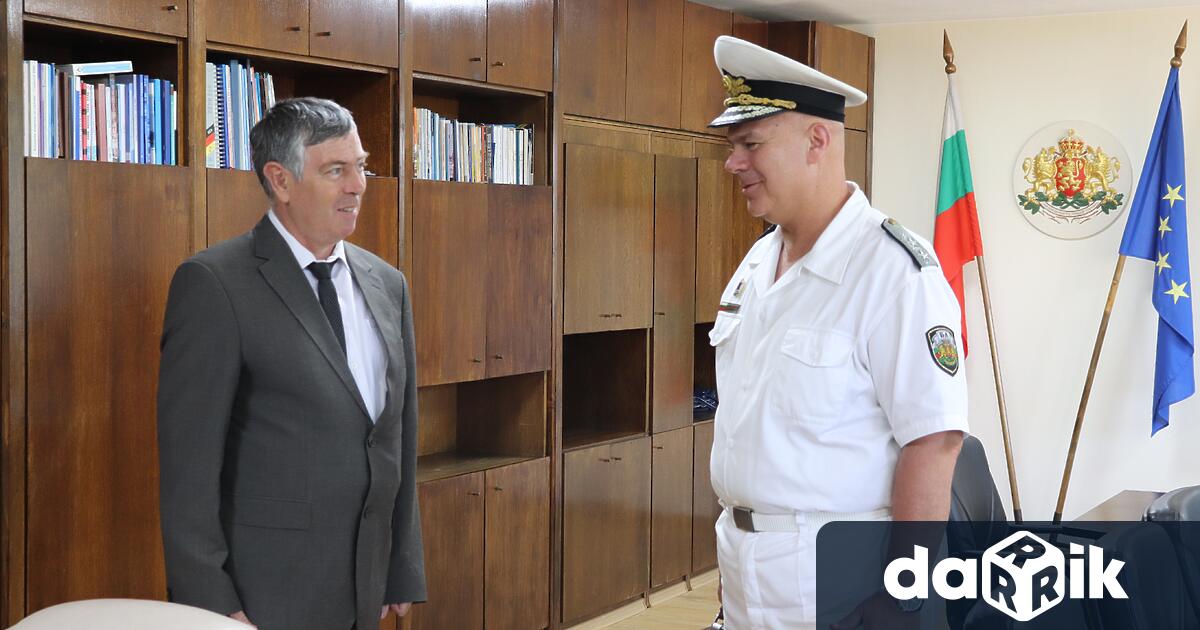 Командирът на Военноморските сили ВМС на Република България контраадмирал Кирил