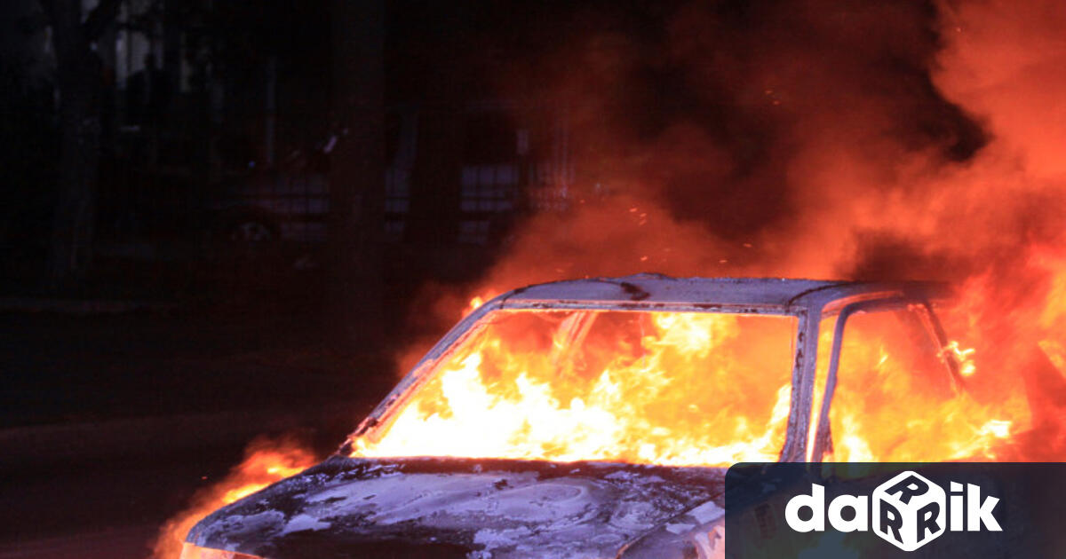 Запалиха колата на сръбски готвач в Монтана За инцидента съобщава