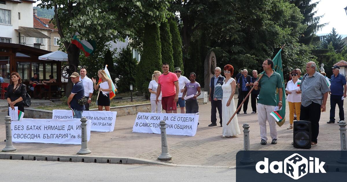 Мирен протест пред Министерския съвет подготвят жители на Батак с
