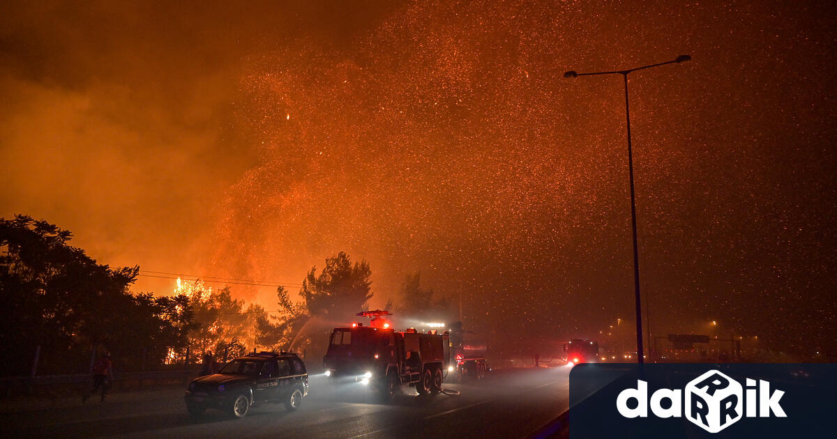 Пожарите които отнеха живота на над 20 души в Гърция