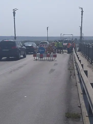 Възобновиха движението за леки автомобили по “Дунав мост” 