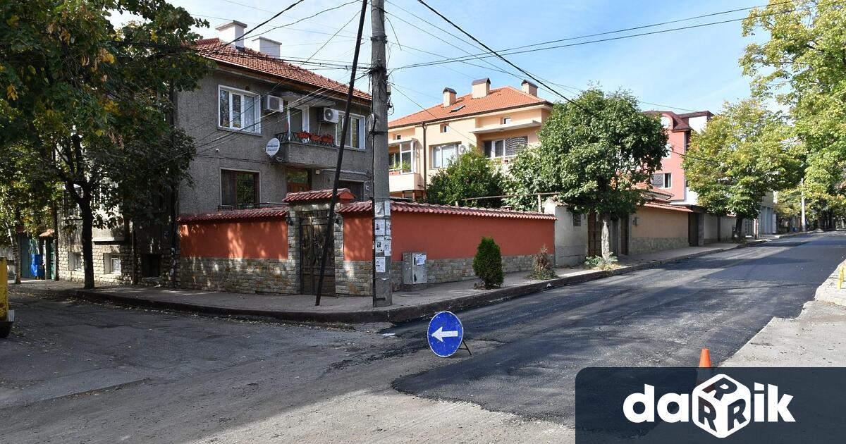 Вторият етап от асфалтирането на улици в Сливен с изключение