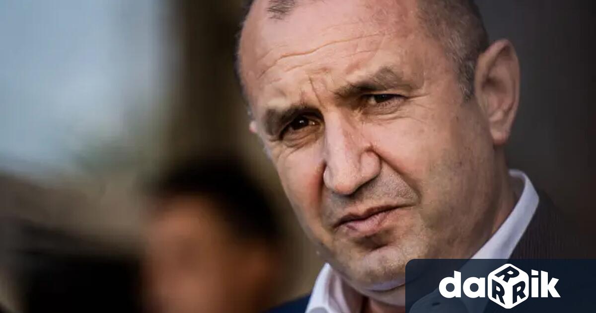 Президентът Румен Радев е изпратил официален отказ за освобождаването на