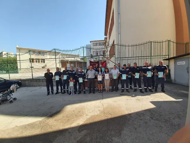 Наградиха служители от РДПБЗН-Плевен по повод професионалния празник на пожарникарите 14 септември