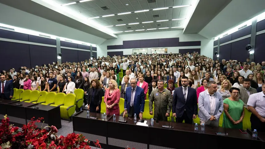 Медицински университет – Плевен посрещна над 500 студенти-първокурсници