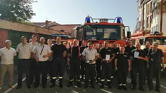 Наградиха 22 пожарникари от Сливен по случай професионалния им  празник 