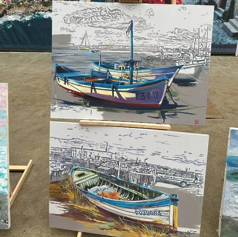 Чуждестранни автори за пленера на Ангелина Недин: „Созопол“ е неповторим!