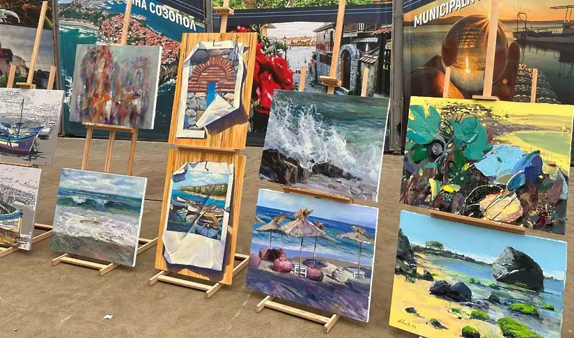 Чуждестранни автори за пленера на Ангелина Недин: „Созопол“ е неповторим!