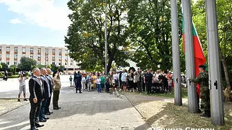  Тържествен ритуал пред паметника на Хаджи Димитър в Сливен за Деня на независимостта