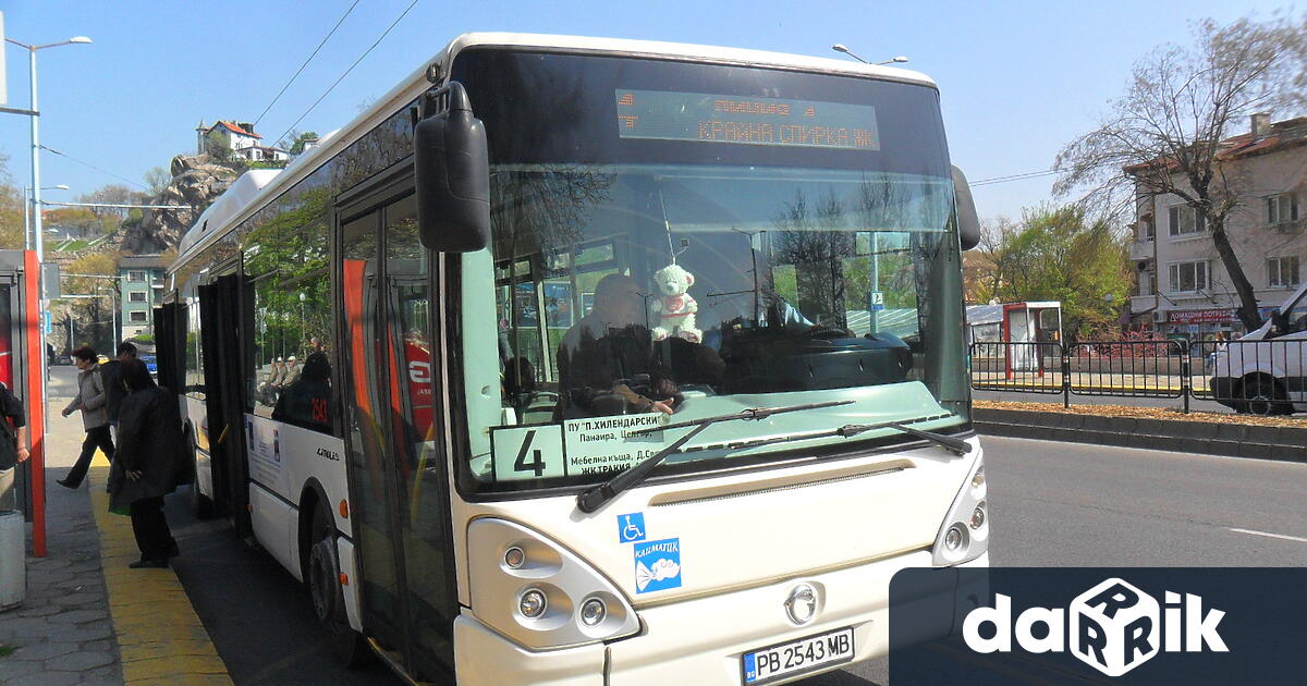 По 15 от линиите на градския транспорт в Пловдив ще