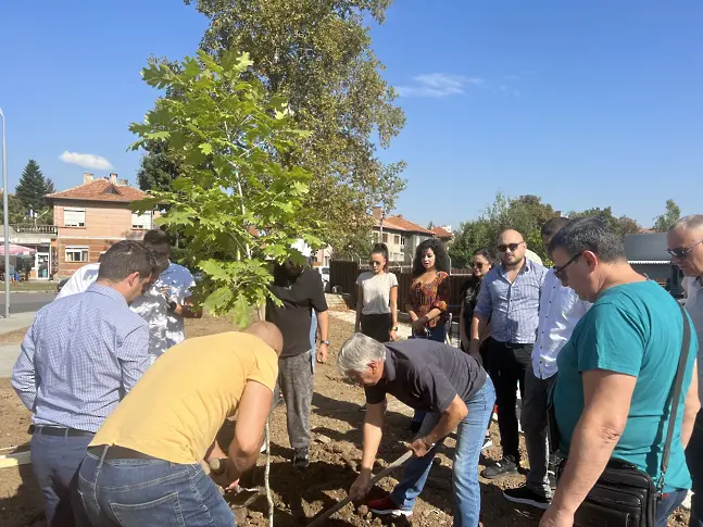 Кристиян Иванчов: Засадихме Дървото на промяната в Кюстендил