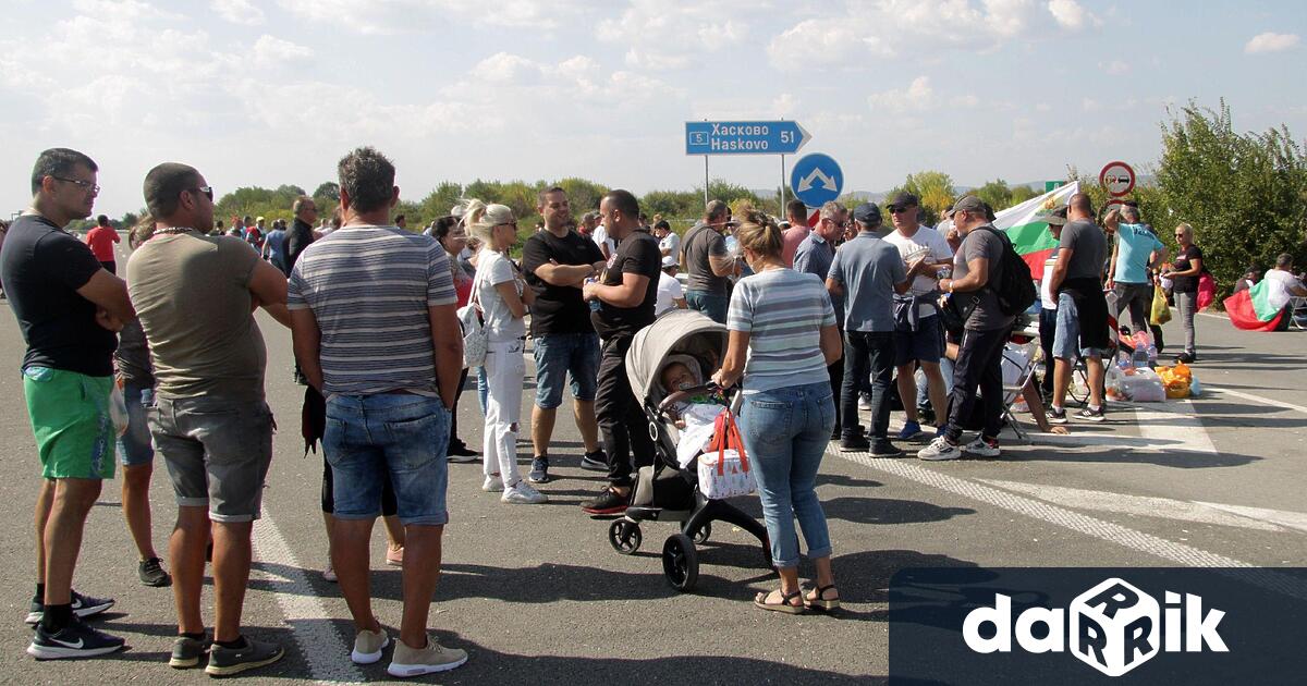 Седми ден продължава блокадата на магистрала Тракия Протестиращите дадоха заявка