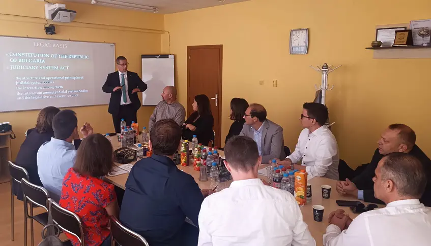 Съдии и прокурори от държави членки на ЕС гостуваха в Окръжна прокуратура-Плевен