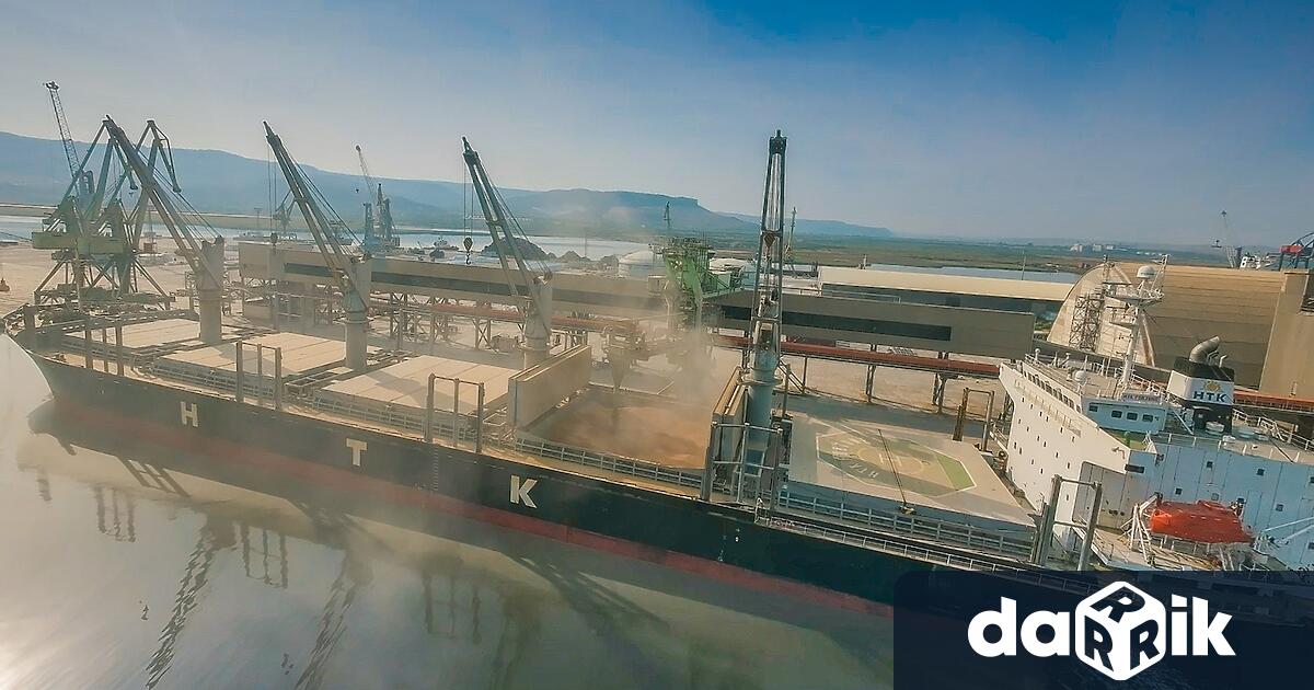 Нов зърнен терминал вече е в експлоатация на пристанище Варна