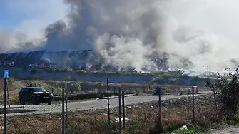 РИОСВ: Няма замърсяване на въздуха от пожара на депото край Пазарджик