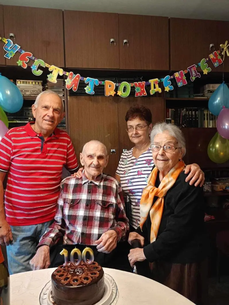 Потомък на стария плевенски род Маджункови навърши днес един век