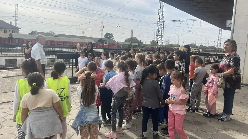 Учебен практикум по безопасност на движението за учениците от  ОУ “Максим Горки” - Левски