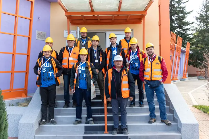 Студенти от най-стария минен университет в света посетиха „Асарел-Медет“