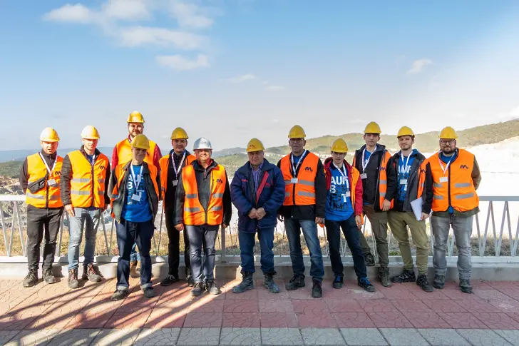 Студенти от най-стария минен университет в света посетиха „Асарел-Медет“