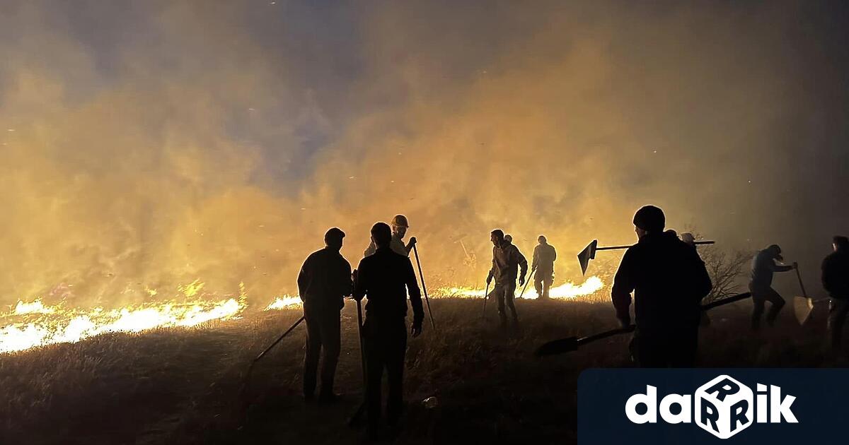 Пожаре възникнал в събота вечероткостинбродското село Безден в посока село